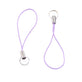 Polyester Cord Phone Straps 56mm, lilac