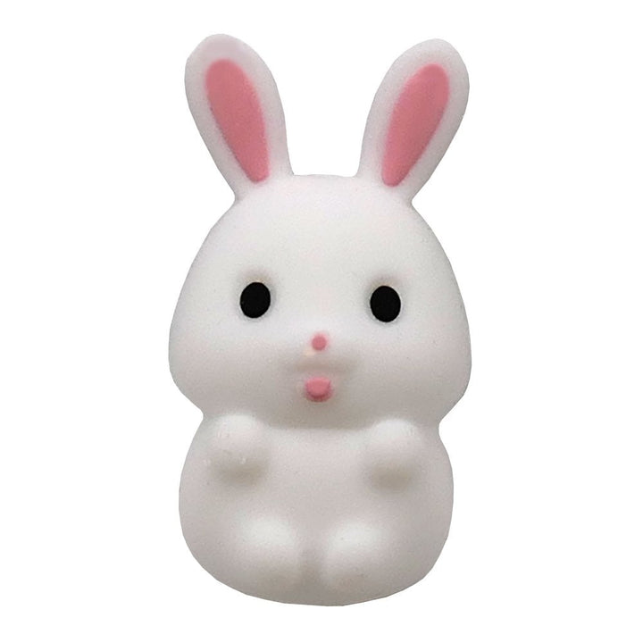 Silicone Bunny Beads 30mm, white