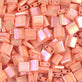 Miyuki Tila Beads, semi matte opaque salmon