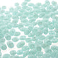 Matubo SuperDuo Czech Beads 2.5x5mm, opal green aqua