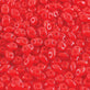 Matubo SuperDuo Czech Beads 2.5x5mm, opal red
