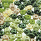 Matubo SuperDuo Czech Beads 2.5x5mm, rainforest