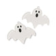 Ghost Pendants Acrylic 34x38mm, white/clear