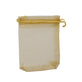 Gift Bag w/Drawstring 9x12cm Organza, gold