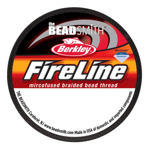 FireLine Beading Thread 4lb, smoke 0.15mm (.007in)