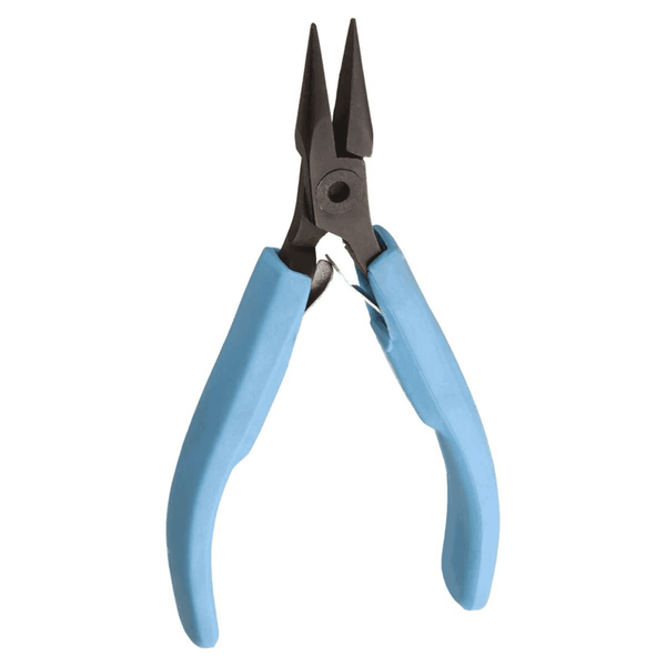 Beadsmith Jewellery Elements Chain Nose Pliers, blue handle