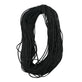 1.5mm Waxed Cotton Cord, black