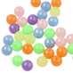 Glow in the Dark Acrylic Round Beads 6mm, multi