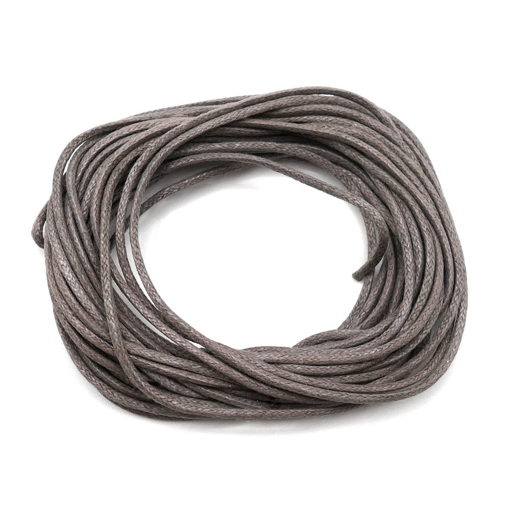 1.5mm Waxed Cotton Cord, greige