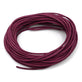 1.5mm Waxed Cotton Cord, raspberry