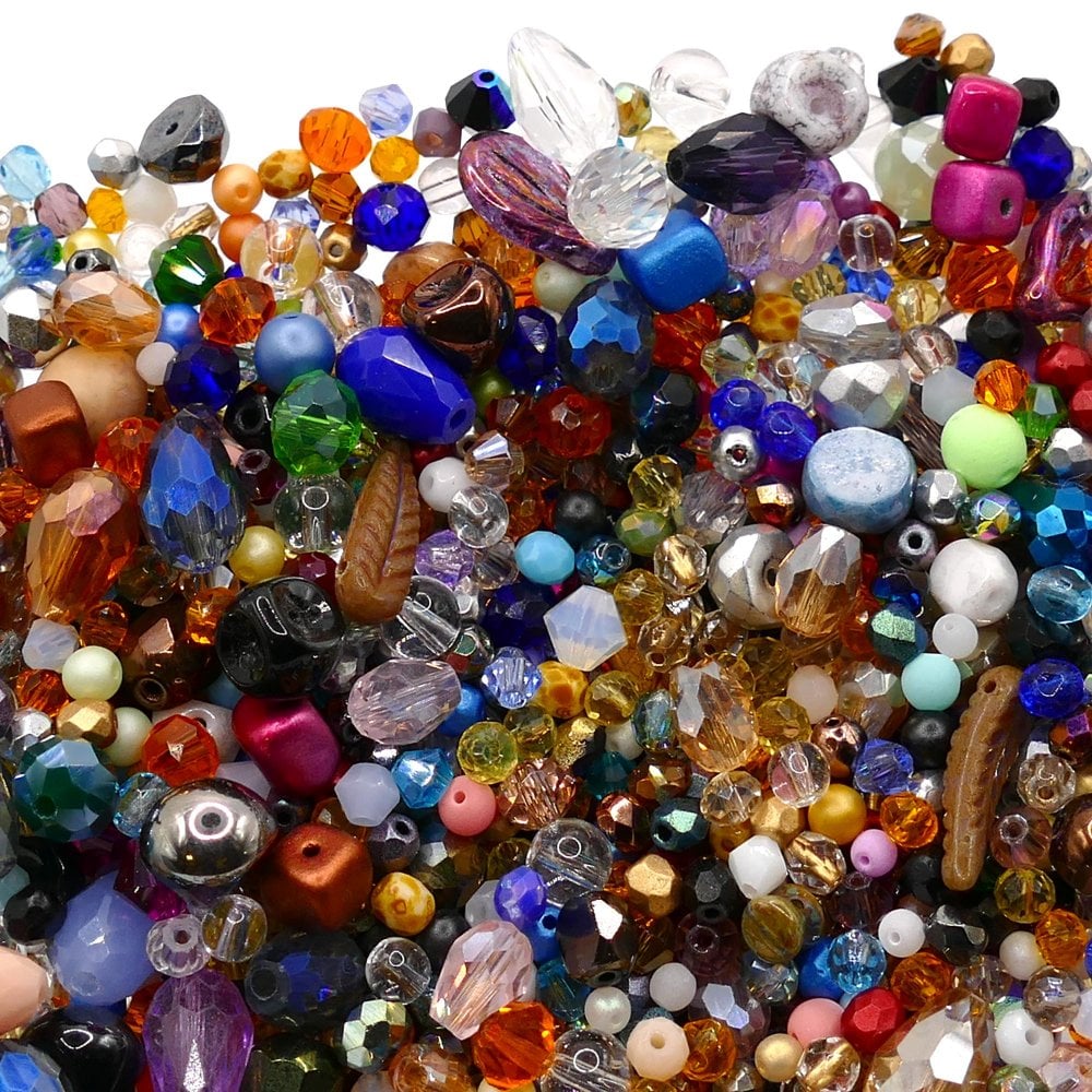 Luxury Glass Bead Mix, mix colours, additional photo