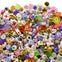 Letter Bead Mix 10~7mm, mix colours, additional photo