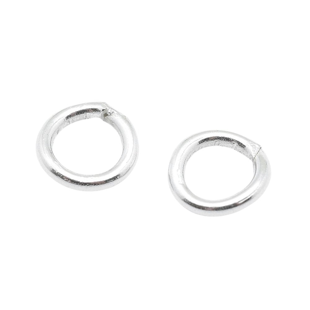 Sterling Silver 4mm Closed Jump Rings