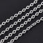 2x1.8mm Cable Trace Chain, silver-plated, additional photo