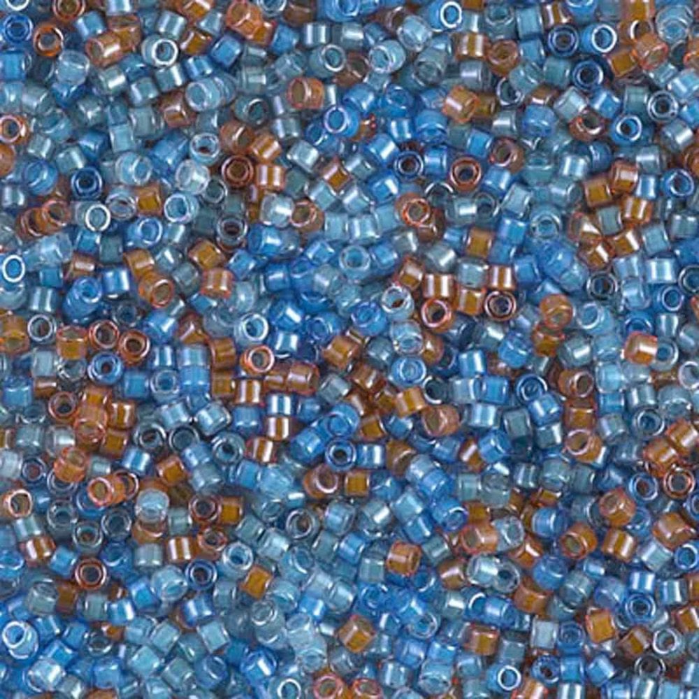Miyuki 11/0 Delica Seed Beads, luminous mix 8 (DB2068)