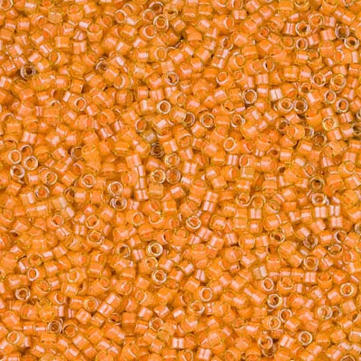 Miyuki 11/0 Delica Seed Beads, luminous mango (DB2045)