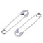 Safety Pin Earring 39mm, 201 stainless steel