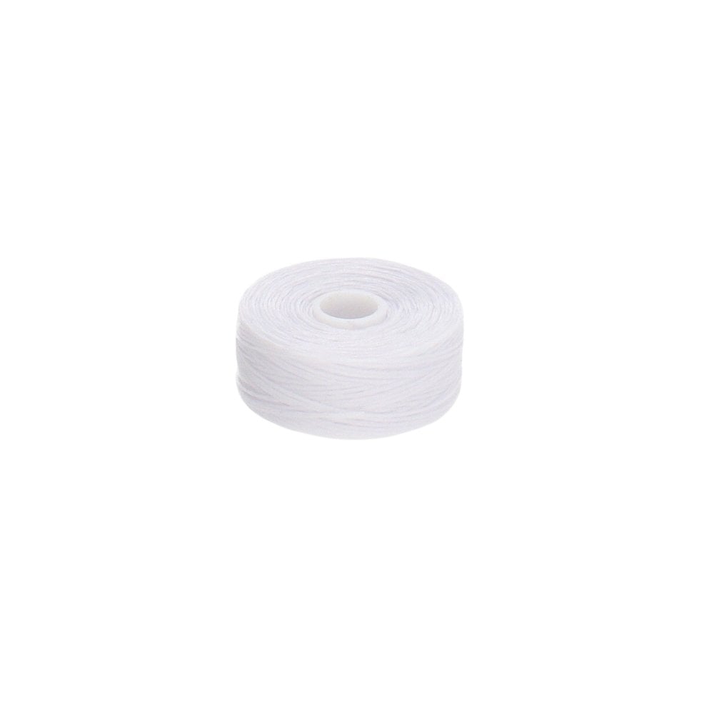Beadsmith Nyline Beading Thread, 58m (64yrds), size D (0.30mm), white