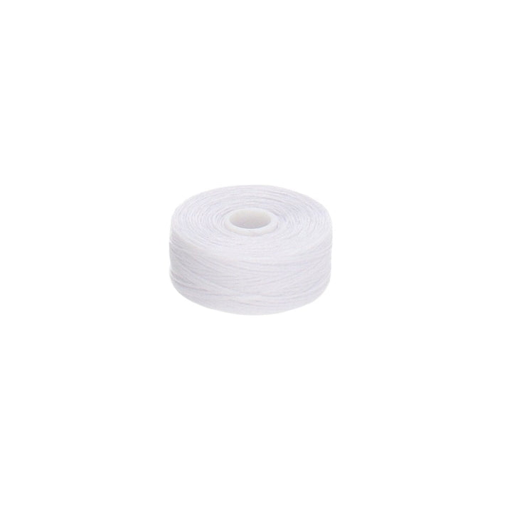 Beadsmith Nyline Beading Thread, 58m (64yrds), size D (0.30mm), white