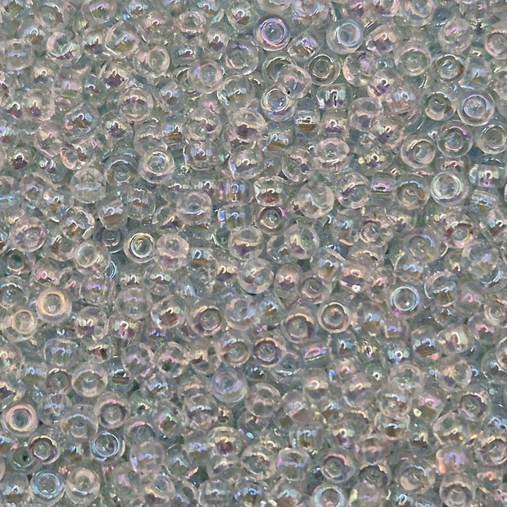 Miyuki Seed Beads 11/0, light ice blue lined crystal AB