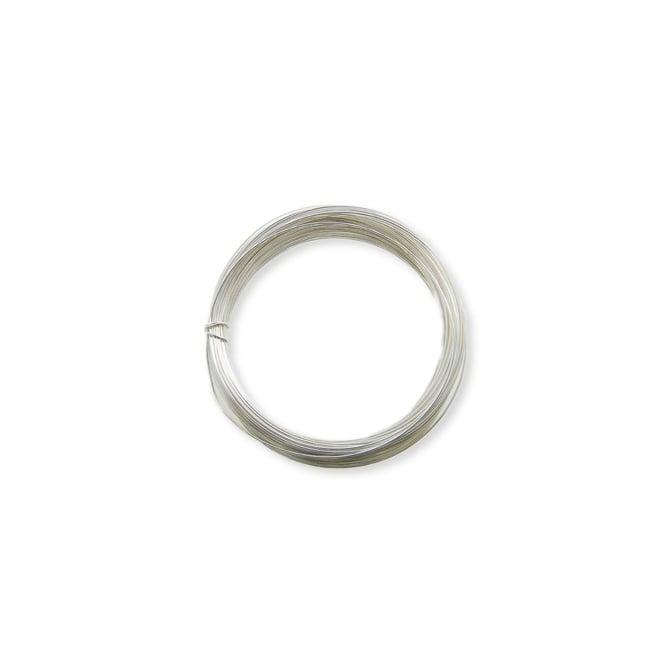0.2mm (30 gauge) Jewellery Wire (Non-Tarnish) Silver Plated - 30m