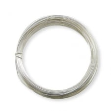 0.2mm (30 gauge) Jewellery Wire (Non-Tarnish) Silver Plated - 30m