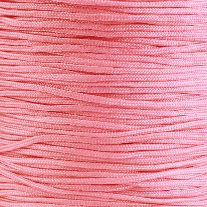 0.8mm Shamballa/Chinese Knotting Nylon Cord - Candy Pink - 10m