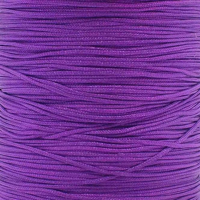 0.8mm Shamballa/Chinese Knotting Nylon Cord - Indigo - 10m