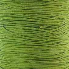 0.8mm Shamballa/Chinese Knotting Nylon Cord - Olive Green - 10m