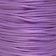 1.5mm Rattail Satin Cord - Lilac - 5m