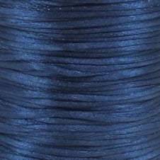1.5mm Rattail Satin Cord - Navy - 5m