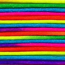 1.5mm Rattail Satin Cord - Rainbow - 5m