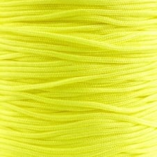 1.5mm Shamballa/Chinese Knotting Nylon Cord - Neon Yellow - 5m