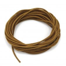 1.5mm Waxed Cotton Cord - Sand - 5m