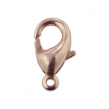 10mm Trigger/Lobster Clasp Catch - Rose Gold Plated - 5pcs