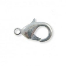 10mm Trigger/Lobster Clasp Catch - Silver Plated - 10pk