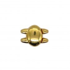 10x12mm Kypri Superduo Magnetic Clasp - 24K Gold Plated - 1pcs