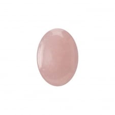 13x18mm Rose Quartz Oval Cabochon - 1pc