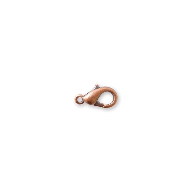 14mm Trigger/Lobster Clasp Catch - Antique Copper Plated - 10pk