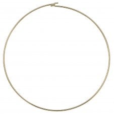 16inch Choker Wire - Gold Plated - 1pk