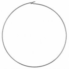 16inch Choker Wire - Silver Plated - 1pk