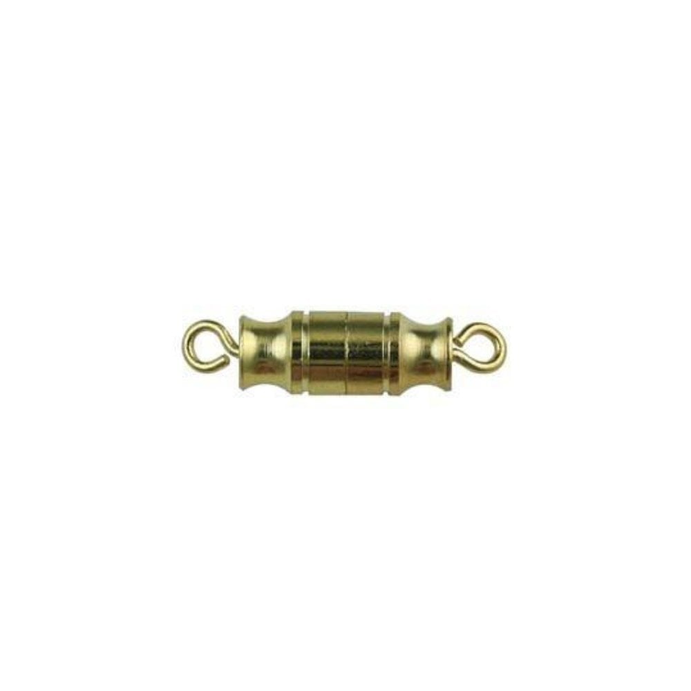 10 Pcs 15mm X 5mm Gold Tone Screw In Barrel Clasps | Jewelry Making Findings, Alloy Metal