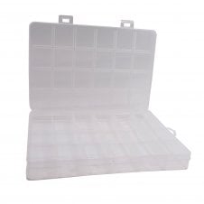 190x130x20mm Storage Box 24 Compartments - 1pc