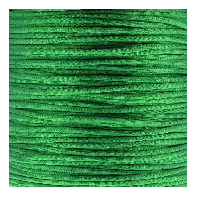 1mm Rattail Satin Cord - Olivine - 5m