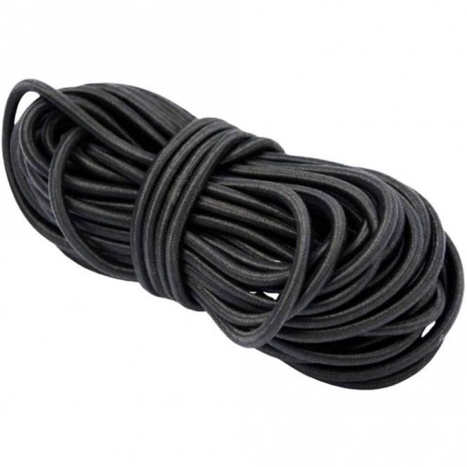 1mm Round Hat Elastic - Black - 10 metres