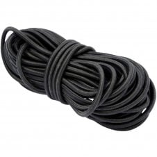1mm Round Hat Elastic - Black - 10 metres