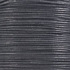 1mm Waxed Cotton Cord - Black - 5m