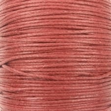 1mm Waxed Cotton Cord - Copper - 10m