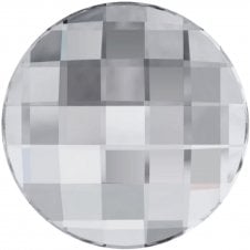 2035 Swarovski Unfoiled Chessboard Flat Back - Crystal - 20mm - 1pc