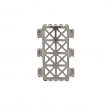 21x31mm Faragas Tila Bead Connector - Antique Silver Plated - 1pcs